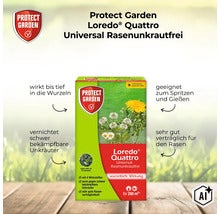 Protect Garden Loredo Quattro Universal Rasenunkrautfrei zur Unkrautbekämpfung im Rasen für 250 Quadratmeter zum Spritzen und Gießen. (Image AI modified or generated)