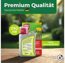 Loredo Quattro Rasenunkrautfrei Konzentrat 250 Milliliter Flasche mit Faltschachtel zur Unkrautbekämpfung auf Rasenflächen (Image AI modified or generated)
