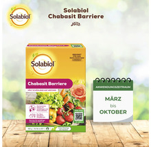 Solabiol Chabasit Barriere Pflanzenschutzmittel gegen Schädlinge für Obst, Gemüse und Zierpflanzen, Packung mit 400 Gramm.