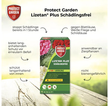 Protect Garden Lizetan Plus Schädlingsfrei zur Bekämpfung von Blattläusen und Schildläusen an Zierpflanzen mit systemischer Langzeitwirkung.