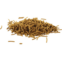 Haufen aus Holzpellets für Kamine oder Pelletöfen