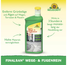 Neudorff Finalsan Wege- und Fugenrein zur Entfernung von Grünbelägen und Algen auf Wegen, Terrassen und Mauern.