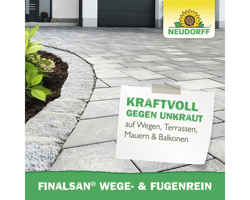 Neudorff Unkrautvernichter Finalsan Wege und Fugenrein für Terrassen und Einfahrten gegen Unkraut und Moos.