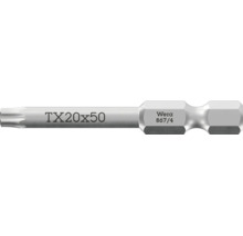 Wera Schrauberbit Torx TX 20 mal 50 Millimeter aus Metall