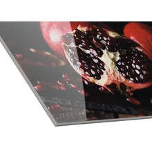 Glasbild Pomegranate 50x50 cm