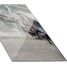 Dekorplatte mit Landschaftsmotiv
