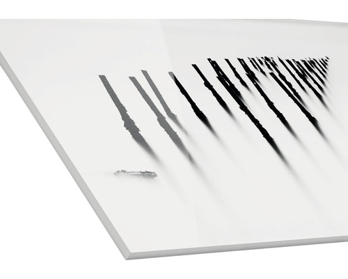 Acrylglasbild mit abstraktem Motiv