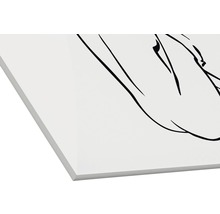 Glasbild Figure Lines V 20x20 cm-thumb-1