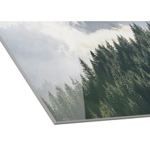 Glasbild Gloomy Landscape II 50x50 cm