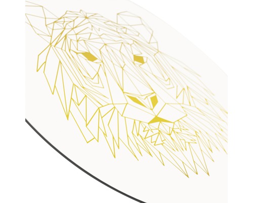 Dekorative Löwengrafik