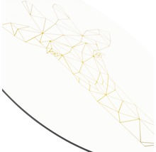 Geometrische Giraffengrafik
