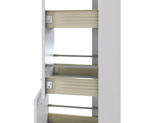 Schrankinnenauszug mit mehreren Schubladen