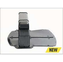 Schwarzer Staubsaugerrohr-Anschluss für Staubsauger