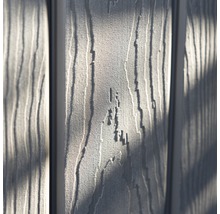 Detailaufnahme einer Holzfassade