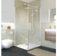Duschseitenwand für Drehtür Breuer Avanta 1000x2000 mm Dekorglas Grau chromoptik-thumb-2 Duschseitenwand für Drehtür Breuer Avanta 1000x2000 mm Dekorglas Grau chromoptik-thumb-2
