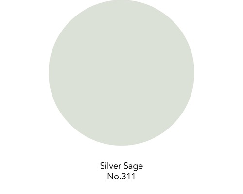 Farbmuster Silber-Salbei Farbton Nummer 311
