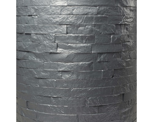 Pflanzgefäß mit Schiefer-Optik