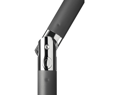 Detailaufnahme eines Sonnenschirmgelenks