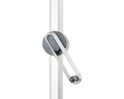 Doppler Kurbelmechanismus zur Bedienung eines Sonnenschirms