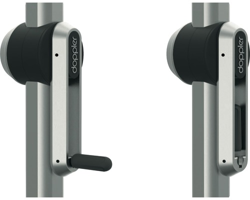 Doppler Kurbelmechanismus für Sonnenschirme