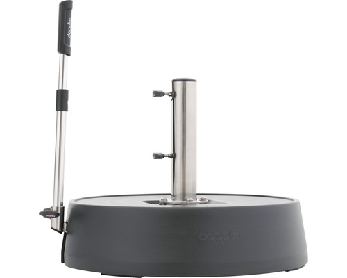 Doppler Schirmständer mit Griff und Metallschaft