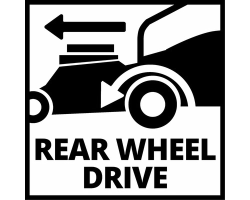 Heckantrieb Symbol