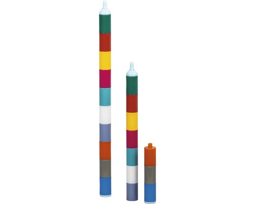 Drei CO2-Mehrwegflaschen in unterschiedlichen Größen für Wassersprudler