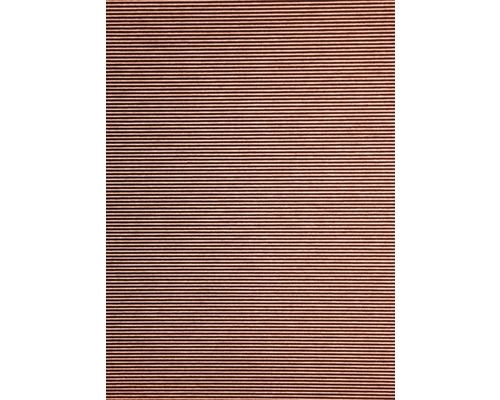 Geriffelte Pappe mit horizontalen Linien