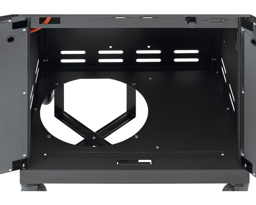 Grillunterschrank mit Stauraum und Rollen