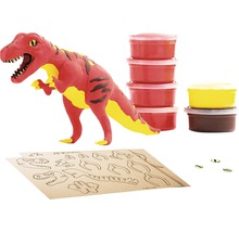 Knete Dinosaurier Set mit Formen und Augen