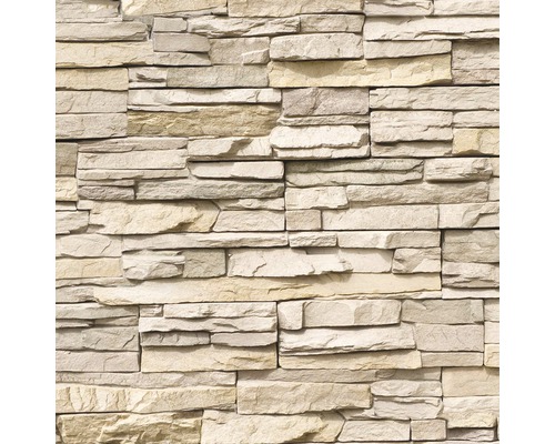 Wandverkleidung aus Steinimitat