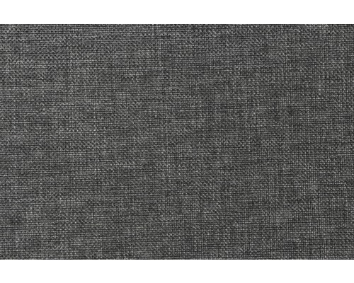 Nahaufnahme eines grauen Stoffbezugs mit Textur