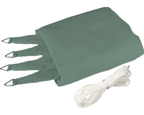 Sonnensegel mit Seil zur Montage