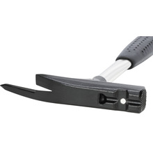Hammer mit glatter Schlagfläche und Nagelheber