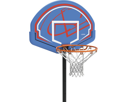 Basketballkorb mit Rückwand und Netz für den Außenbereich