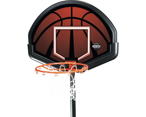 Basketballkorb mit Rückwand und Netz