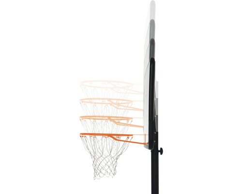 Verstellbarer Basketballkorb für variable Spielhöhen