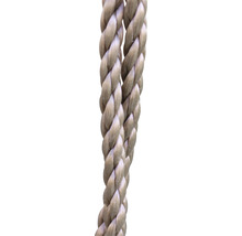 Nahaufnahme eines gedrehten Seils.