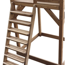 Holzleiter für Spielturm
