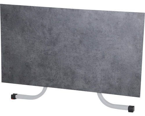 Flache Heizplatte mit Standfüßen