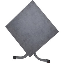 Schutzplatte aus Stahl mit Rohrrahmen
