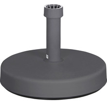 Schirmständer aus Beton mit Einfüllrohr