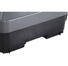 Detailansicht eines Kunststoffbehälters