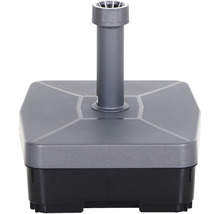 Sonnenschirmständer mit Rohr zur Schirmbefestigung