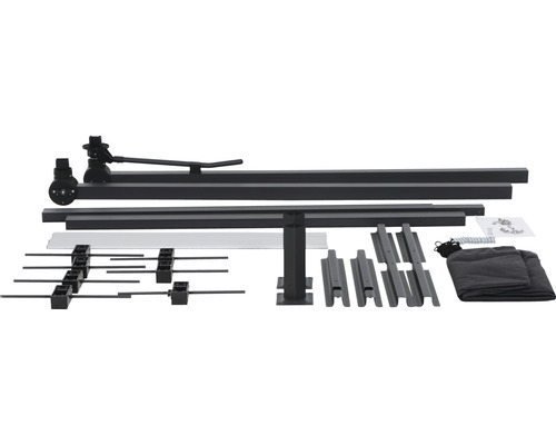 Einzelteile eines Pavillons