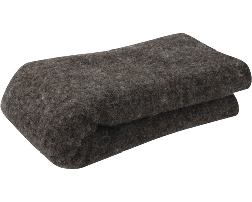 Gefaltete Isolierwolle als Dämmmaterial