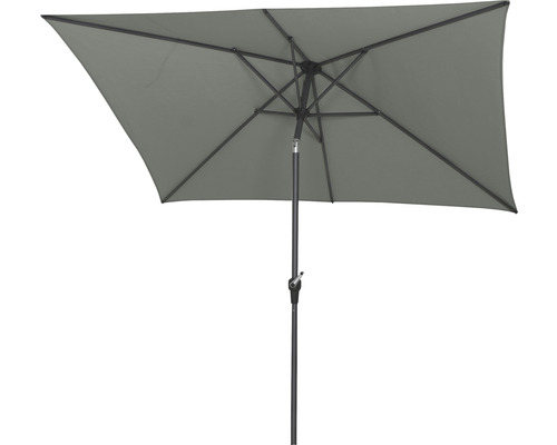 Rechteckiger Gartenschirm mit Mittelstange