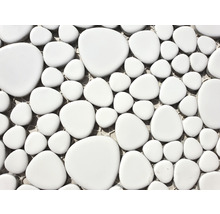 Mosaikfliesen mit Kieseloptik für Wand und Boden