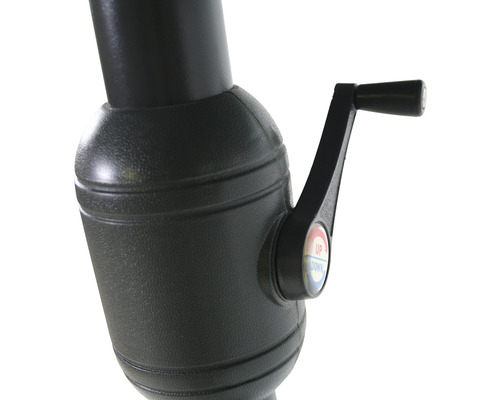 Mechanismus zum Hoch- und Runterkurbeln eines Sonnenschirms