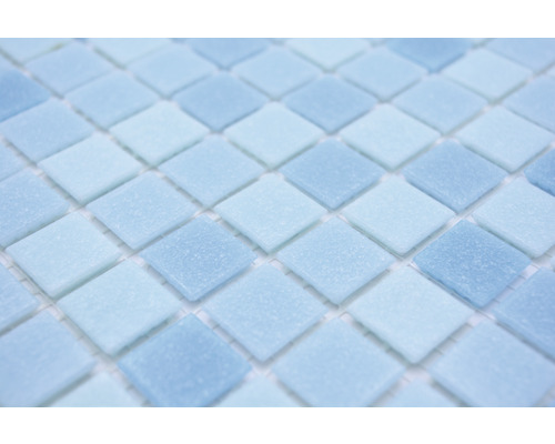 Quadratische Glasmosaikfliesen für Wand und Boden